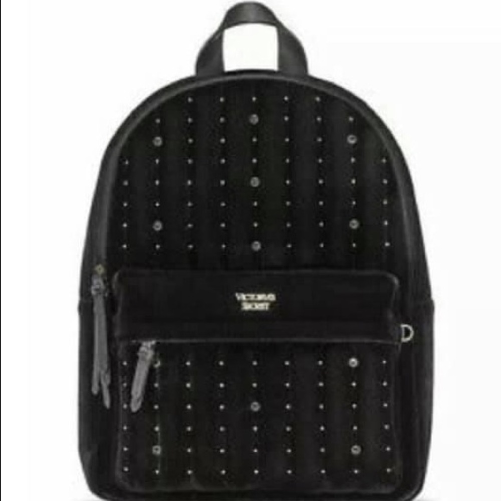 Victoria's Secret Velvet Stud City Backpack 🖤